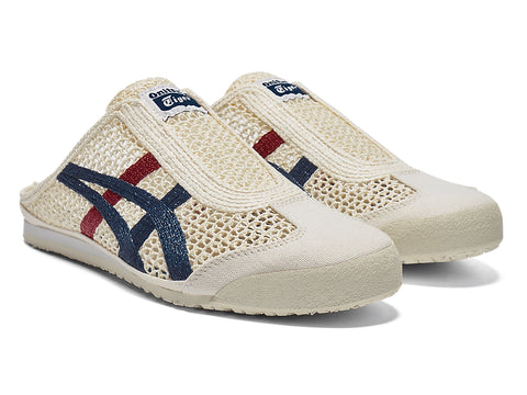 ONITSUKA TIGER MEXICO 66 SABOT CREAM/MAKO BLUE