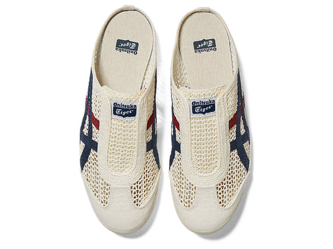 ONITSUKA TIGER MEXICO 66 SABOT CREAM/MAKO BLUE
