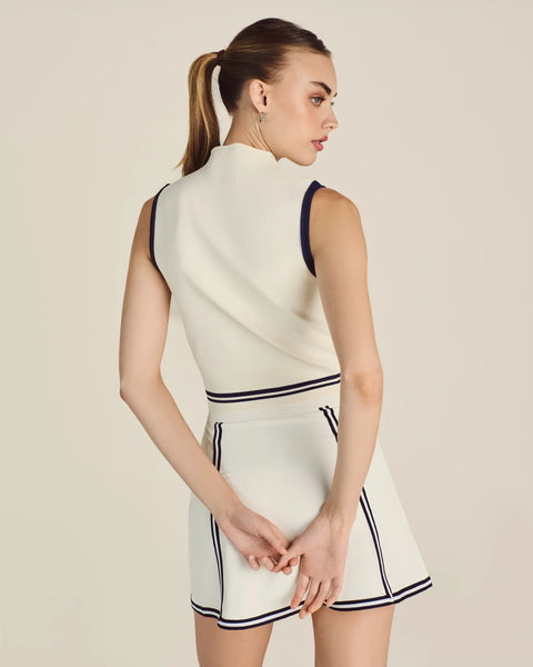 Malbon Kara Mock Neck Vest