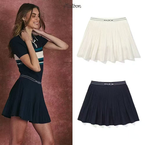 MALBON VALENTINA PLEATED SKIRT