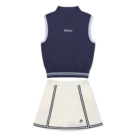 Malbon Kara Mock Neck Vest