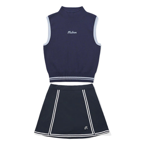 Malbon Kara Mock Neck Vest